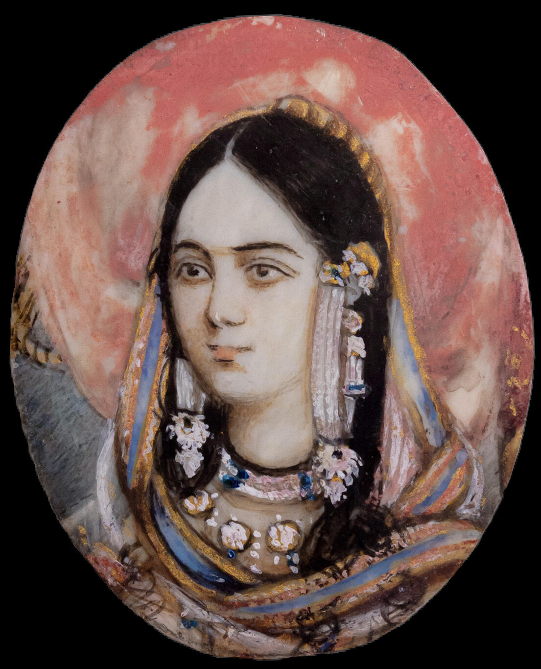 Indian Miniature of Begam Zinat Mahal